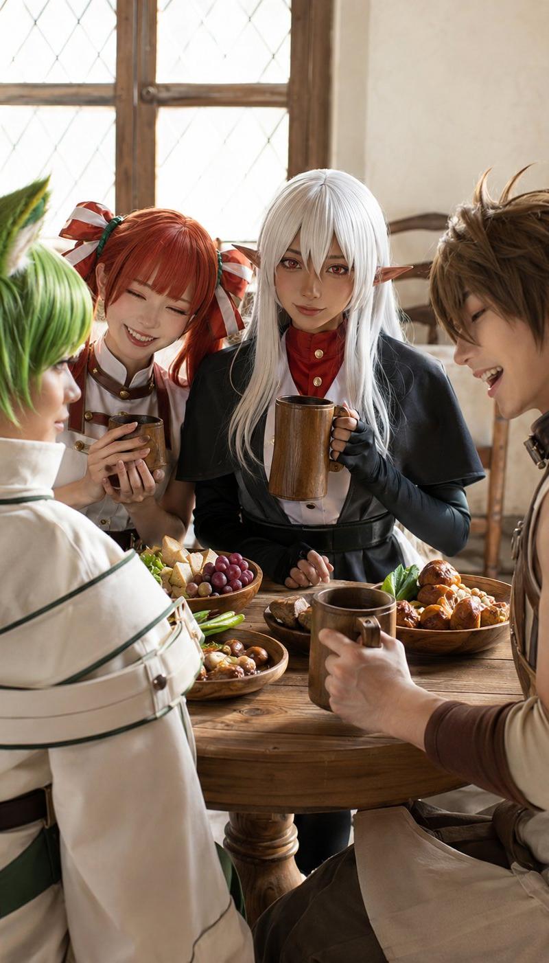 奇幻 Cosplay 酒馆聚会
