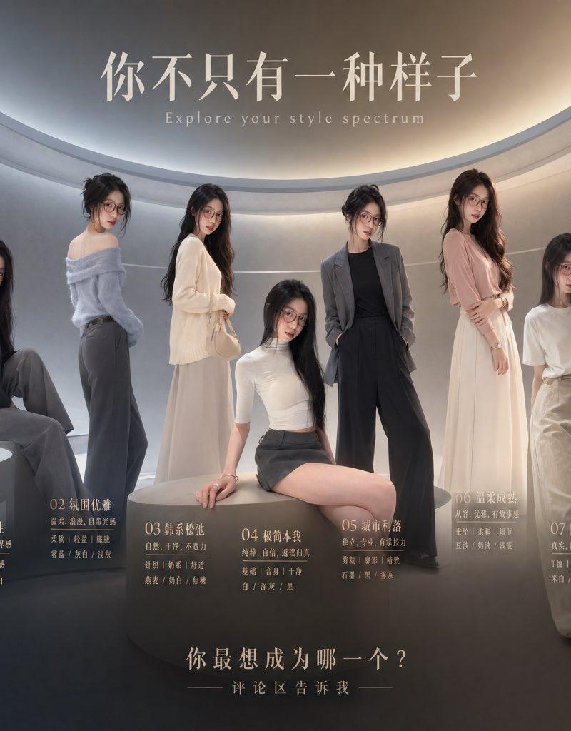 风格光谱时尚海报