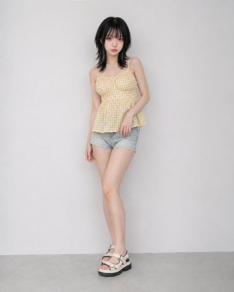 女性休闲夏日穿搭