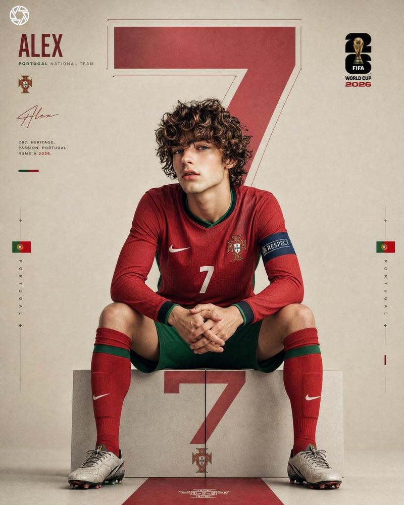 超写实 FIFA 足球海报