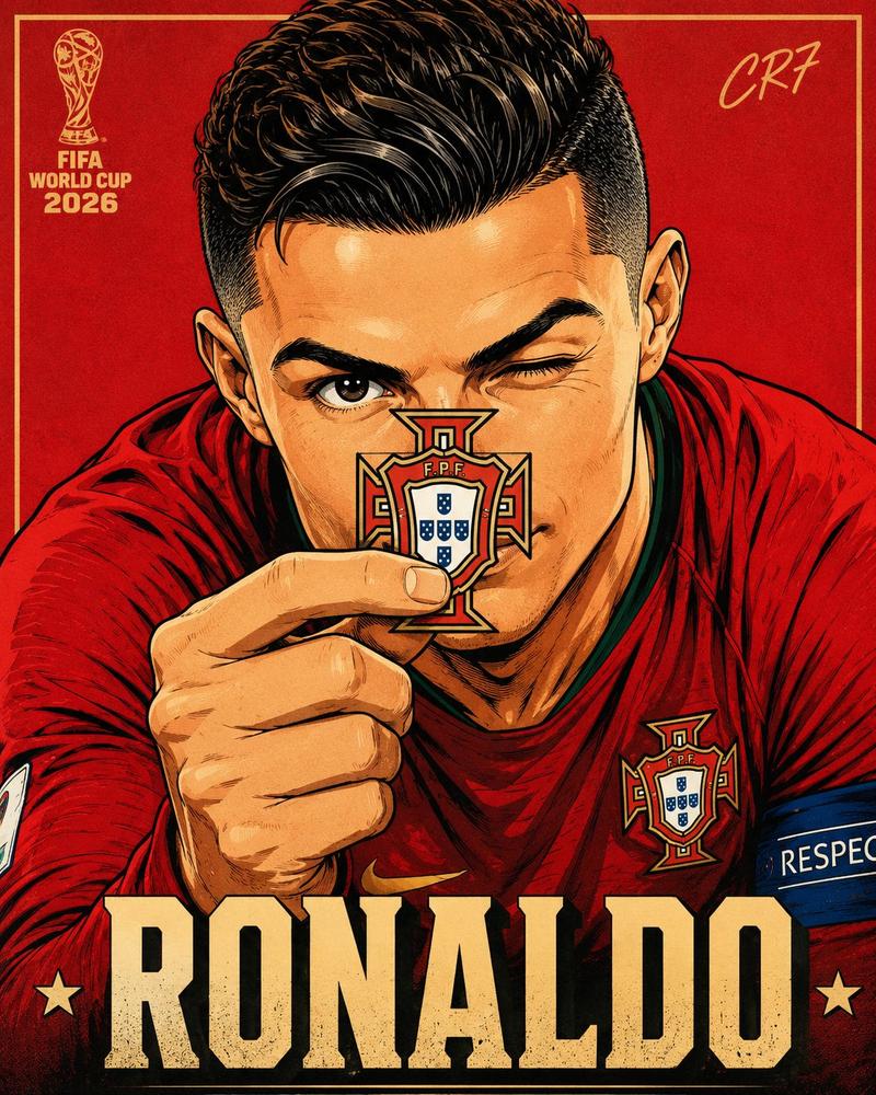 FIFA 世界杯动漫海报