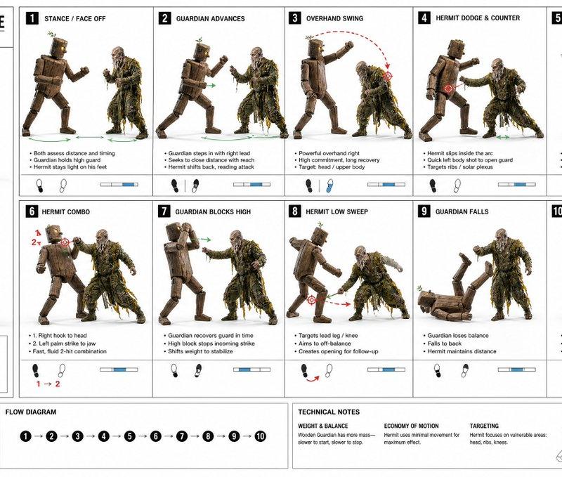 Fist-Fight Character Motion Sheet