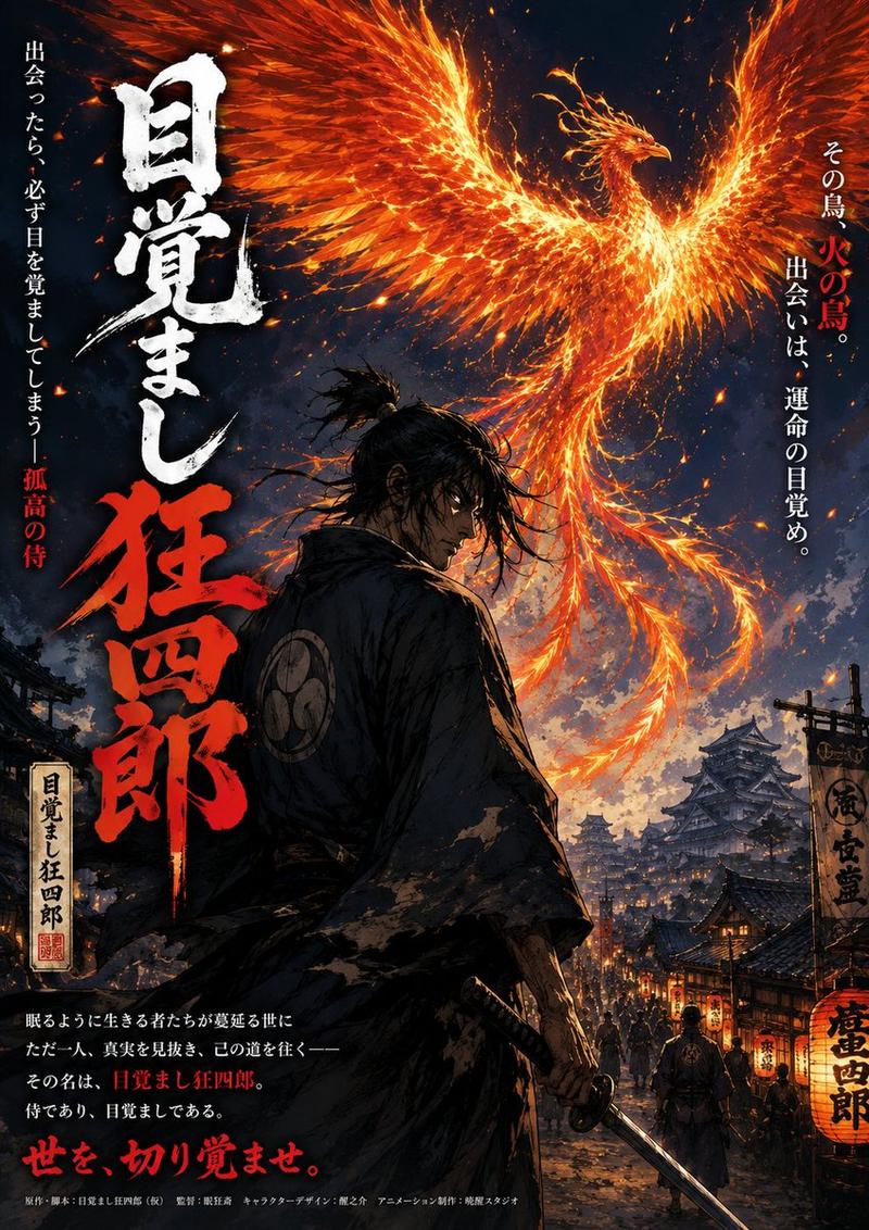 火凤凰武士海报
