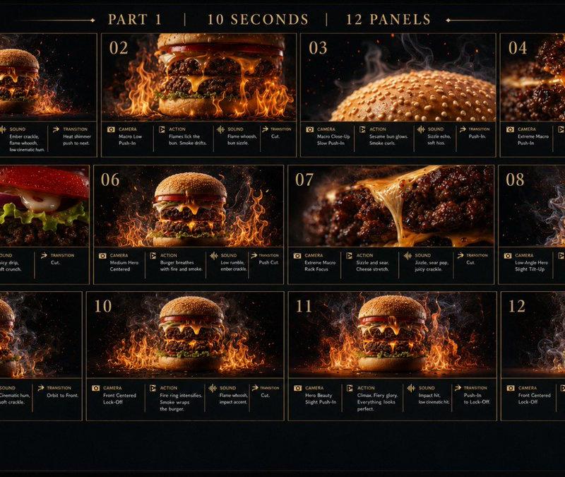 Flaming Burger 项目