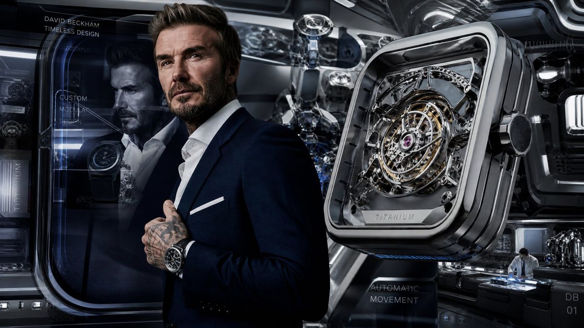Futuristic Luxury Watch Ad