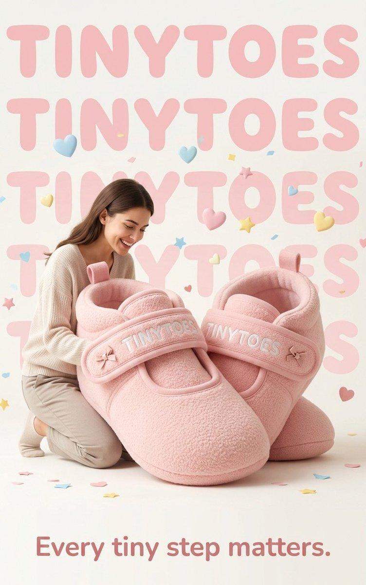 TinyToes 巨型婴儿鞋广告
