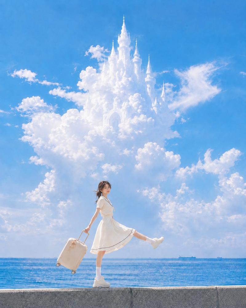 梦幻云端城堡之旅