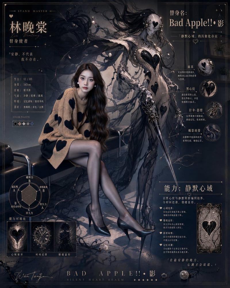 哥特式 Stand 守护灵海报