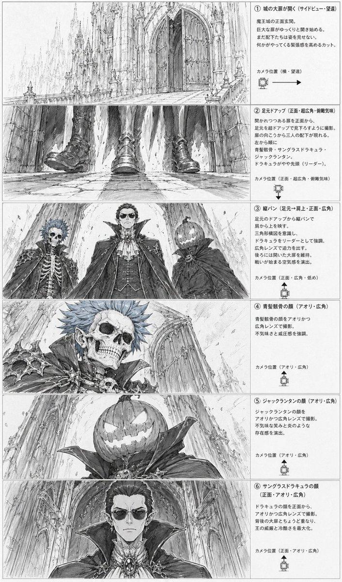 哥特式反派分镜表
