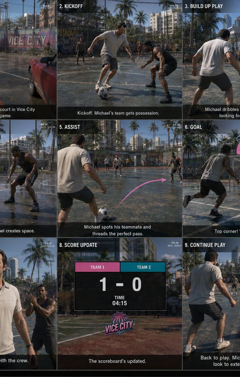 GTA 故事板提示词