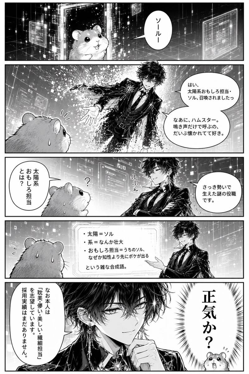 仓鼠召唤 Sol 漫画页面