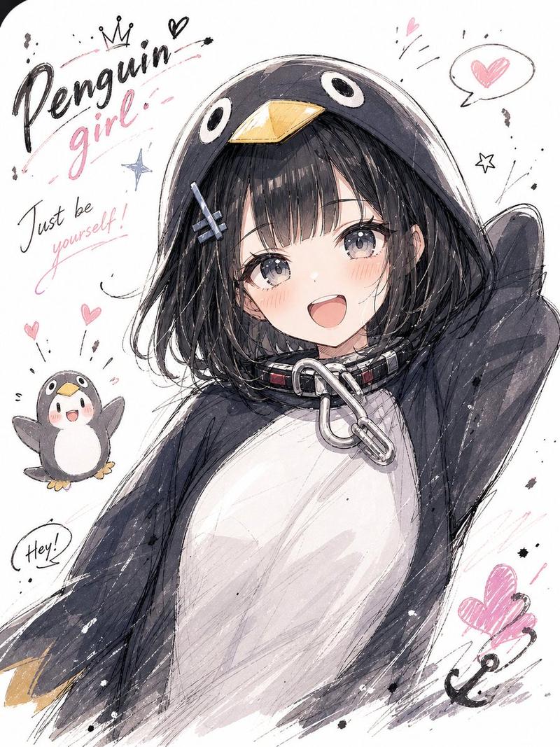 漫画素描涂鸦肖像