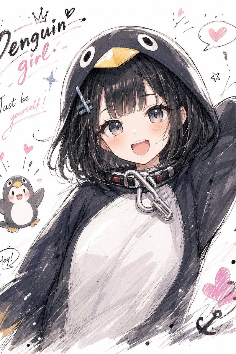 漫画素描涂鸦肖像