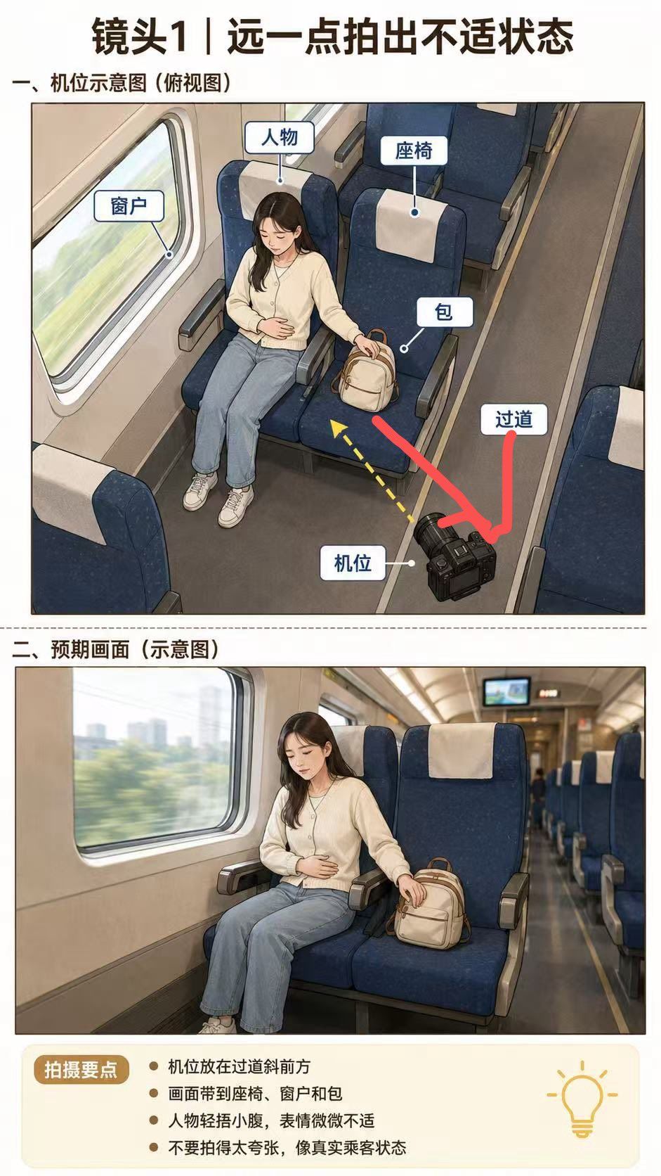 High-Speed Train Filming Storyboard