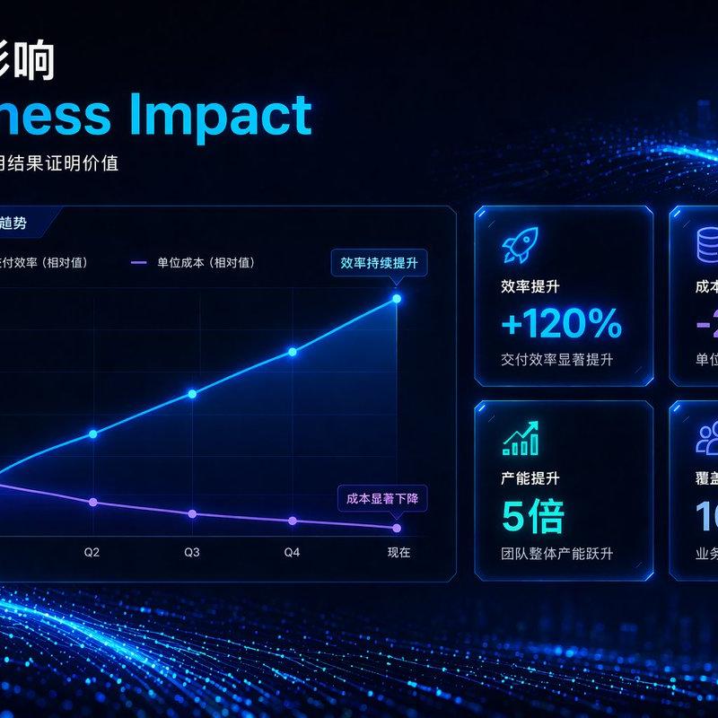 高科技企业 KPI 演示 Slides