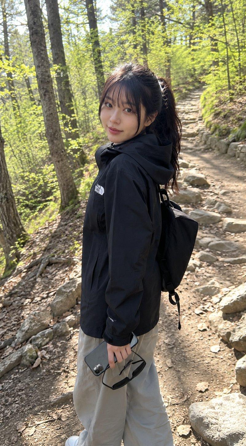 真实的手机旅行快照