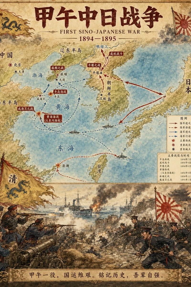 历史事件地图插画师