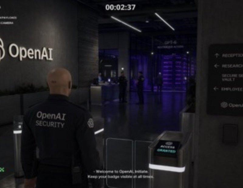 Hitman 游戏截图提示词