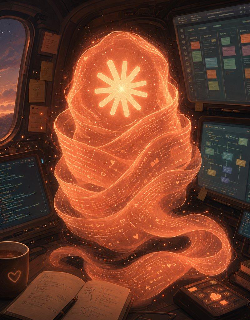 太空舱中的全息代码狐狸