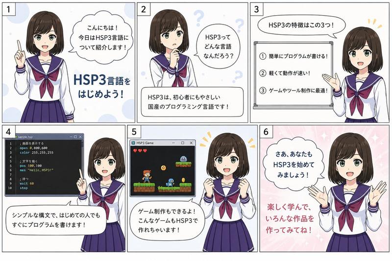 HSP3 漫画入门介绍