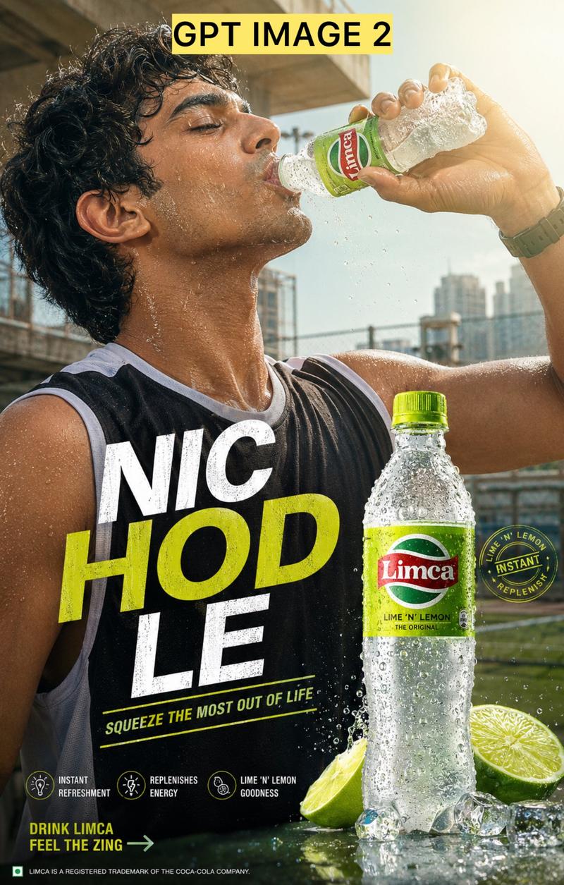 高级 Limca SMM 广告海报
