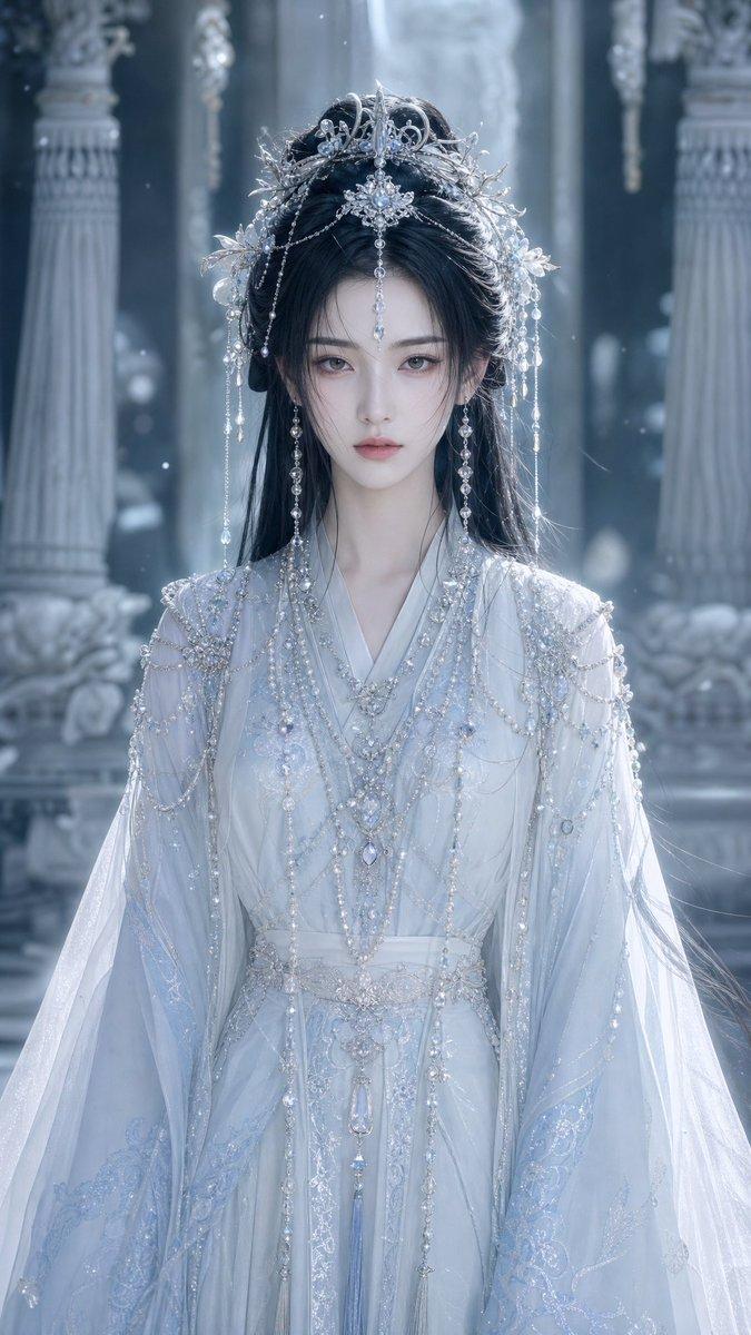 冰雪仙侠公主肖像