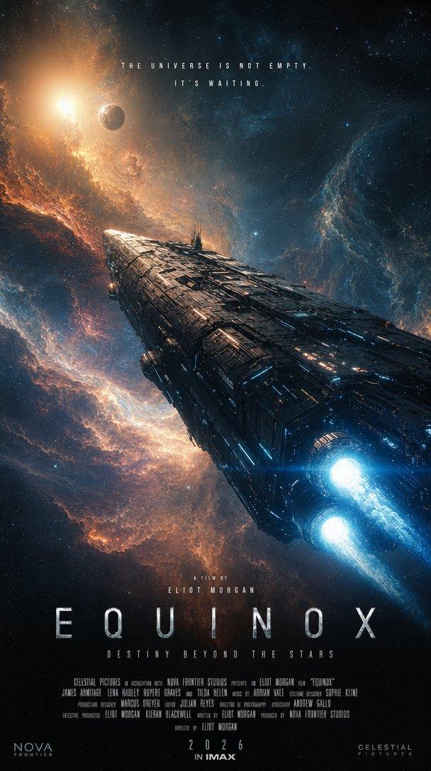 IMAX 科幻电影海报