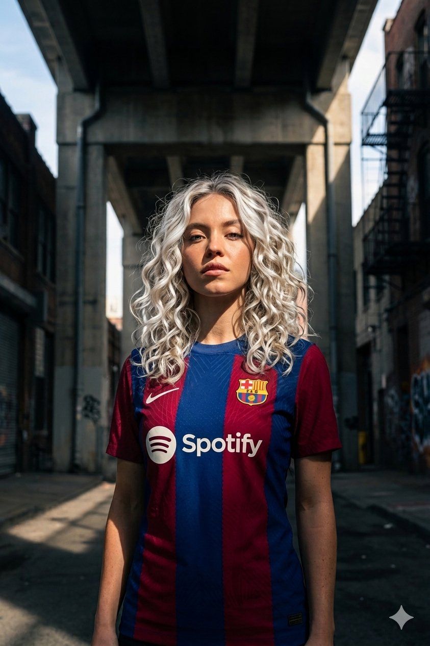 Industrial Sports Editorial Portrait