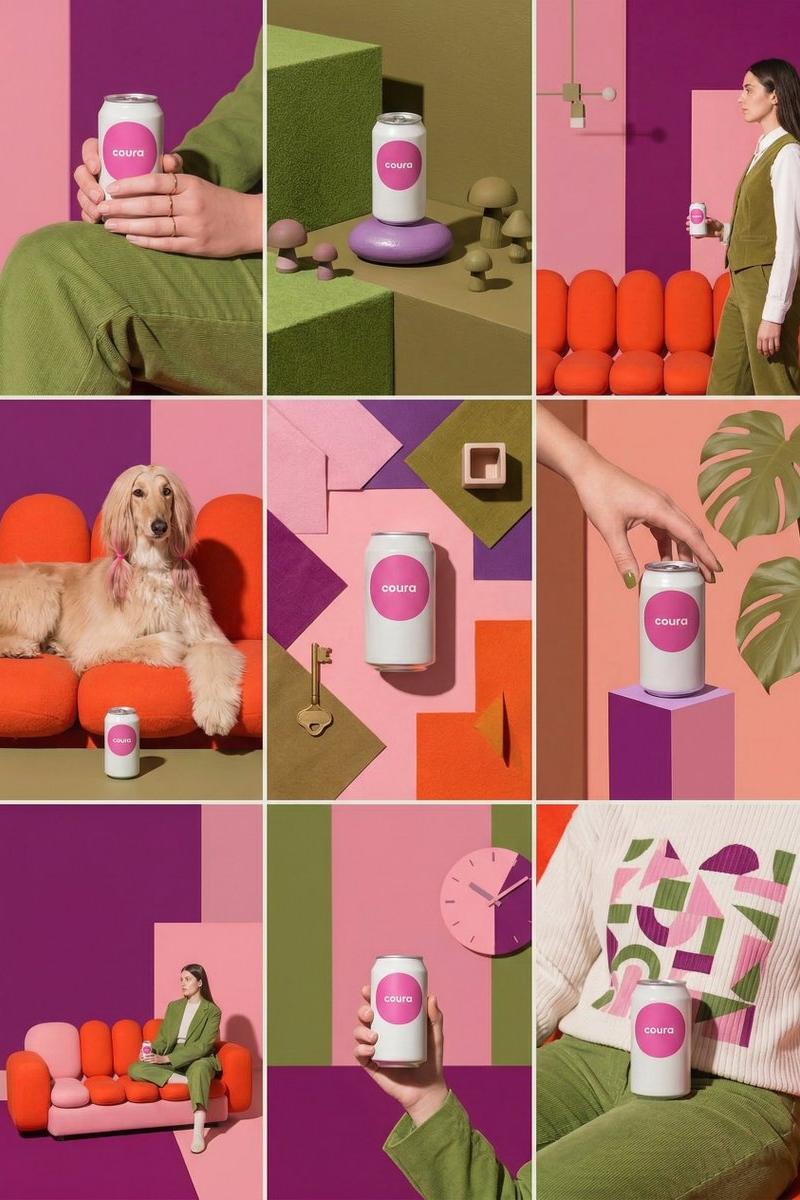 连贯的产品 Instagram 信息流布局