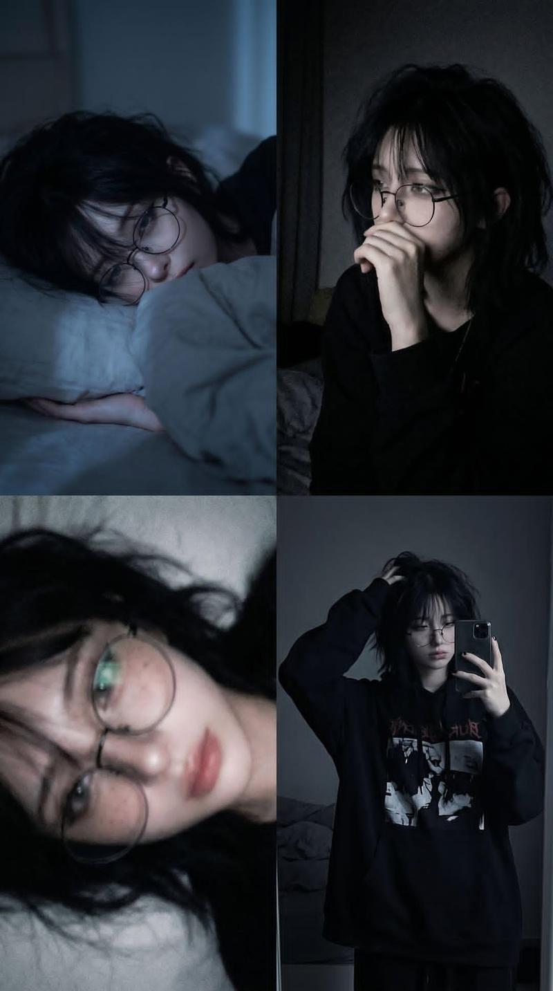 Melancholic 2x2 Photo Collage