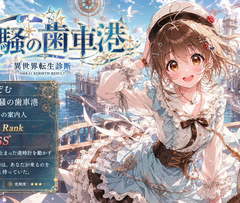 蒸汽朋克异世界转生诊断结果卡