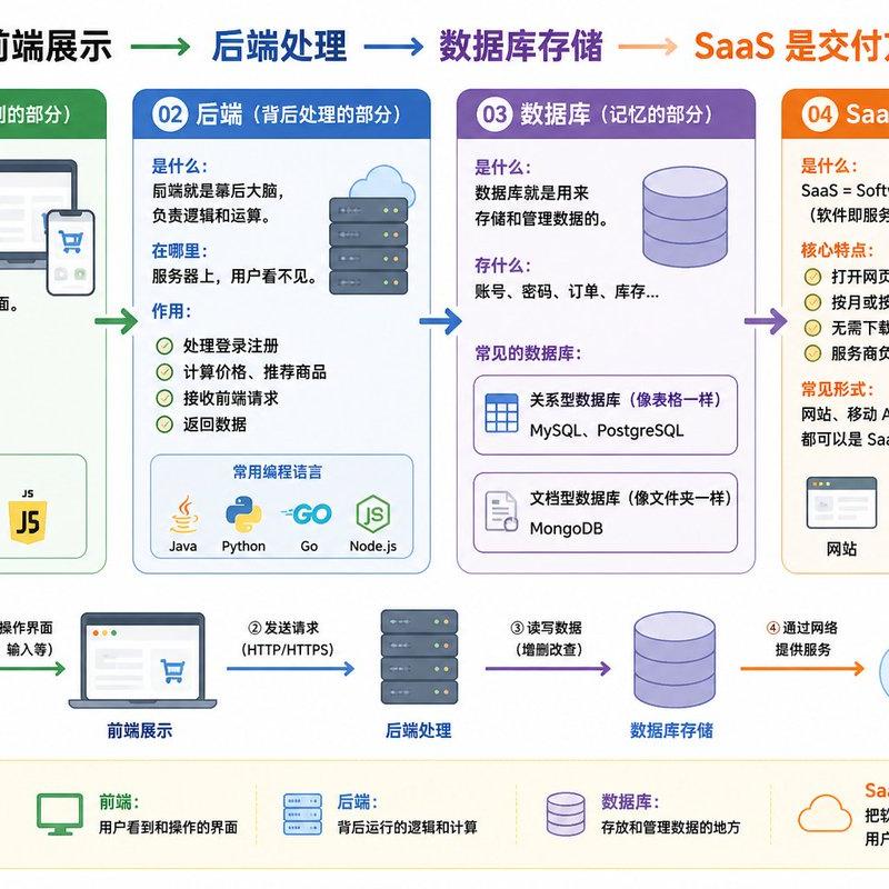 IT 架构知识信息图