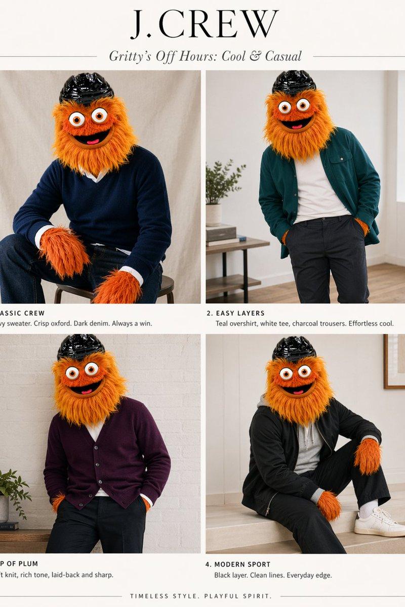 J.Crew 吉祥物时尚专题