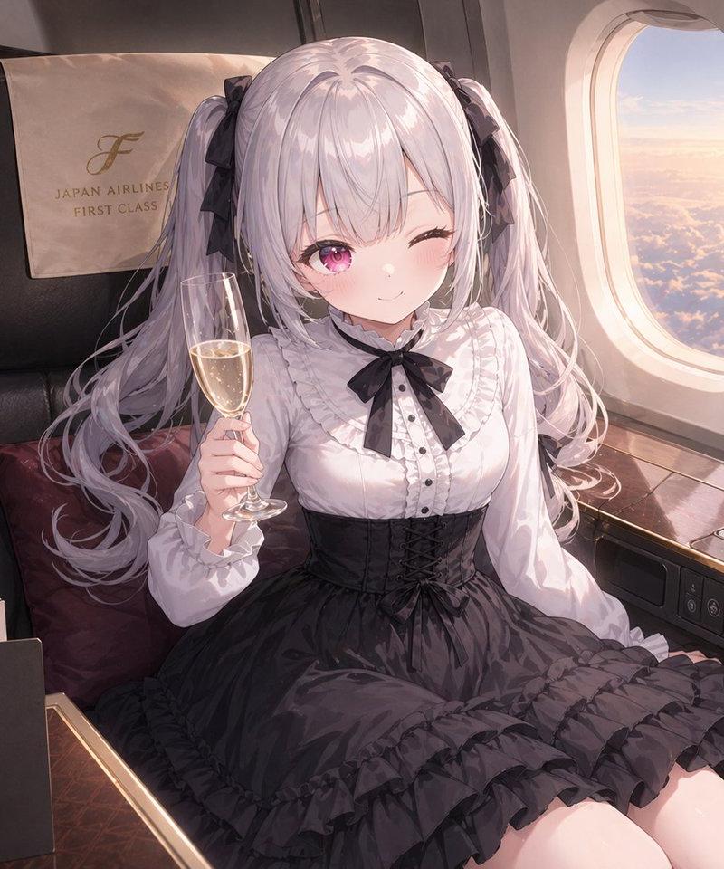 JAL 头等舱内部设计