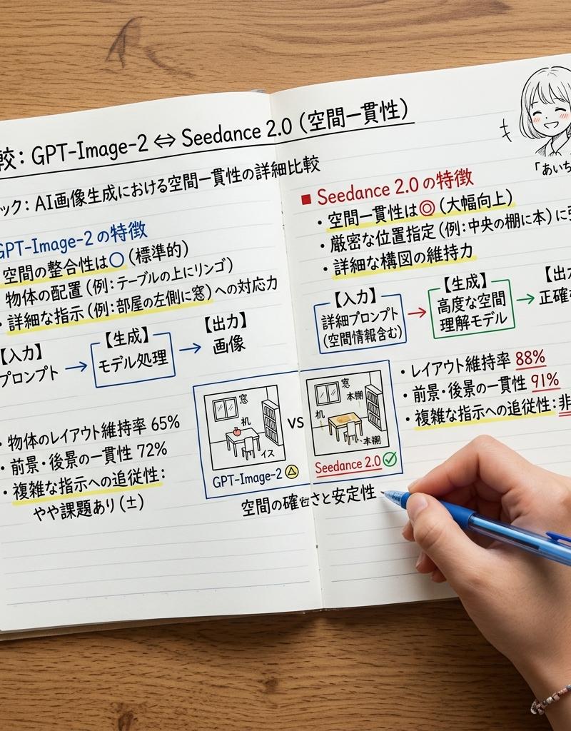 日文 AI 空间一致性笔记