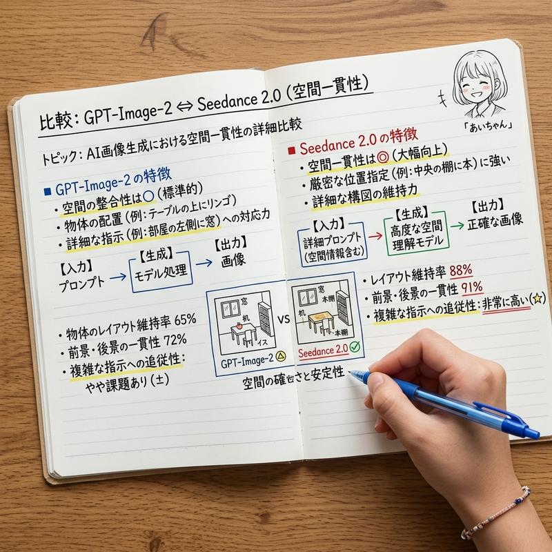 日文 AI 空间一致性笔记