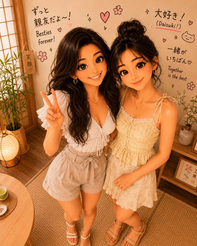 高清日系自拍人像