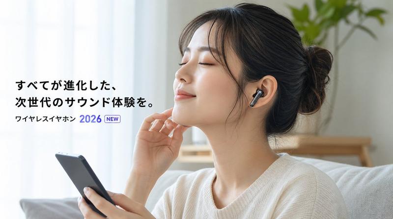 Japanese Wireless Earbuds Lifestyle Ad
