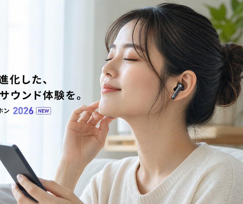Japanese Wireless Earbuds Lifestyle Ad