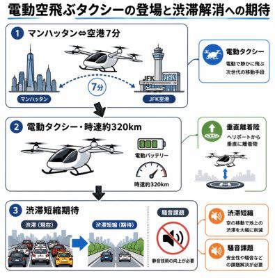 日本 eVTOL 交通信息图