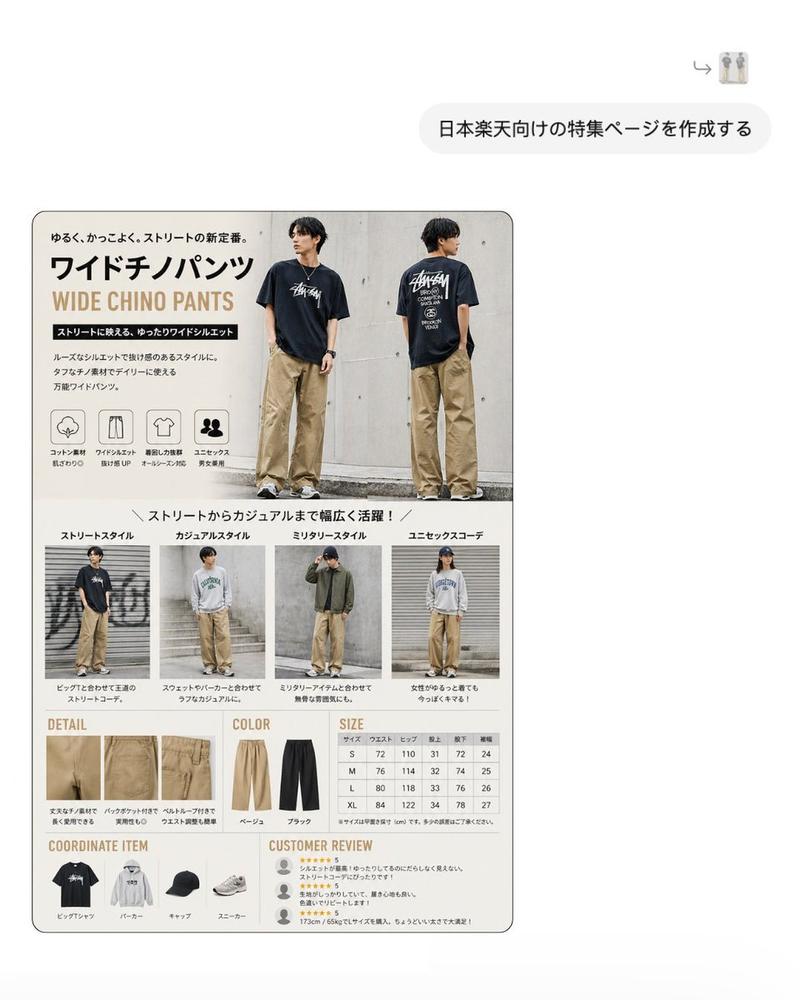 日本时尚电商专题页面