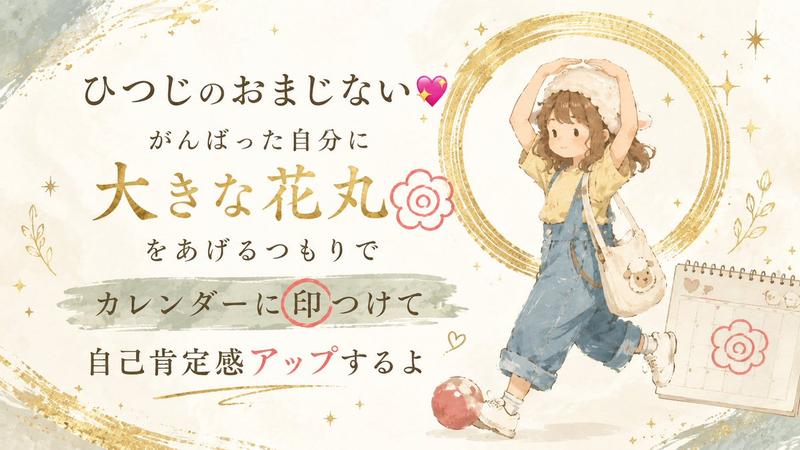 日式自我关怀花丸卡片