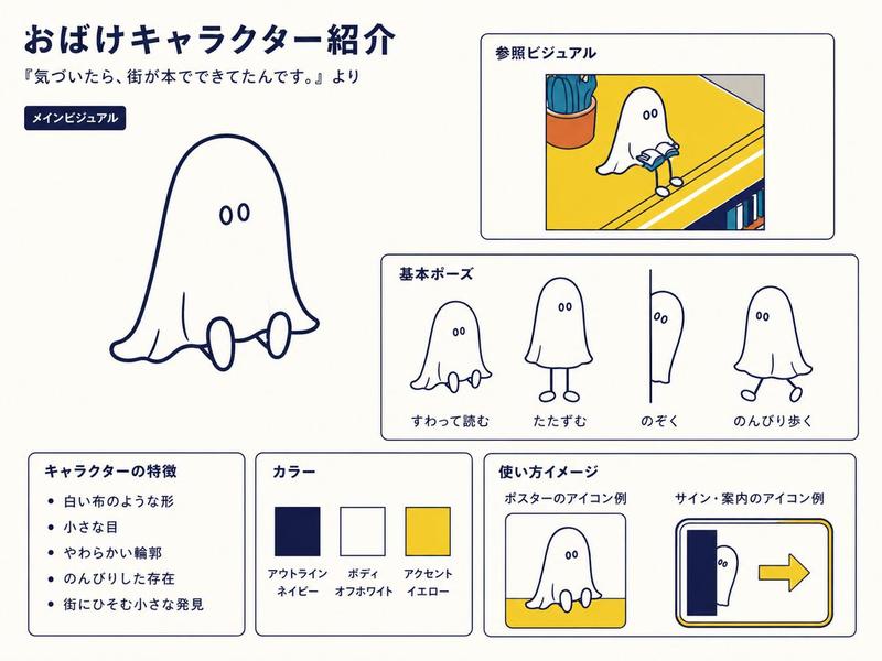 日式幽灵吉祥物风格指南