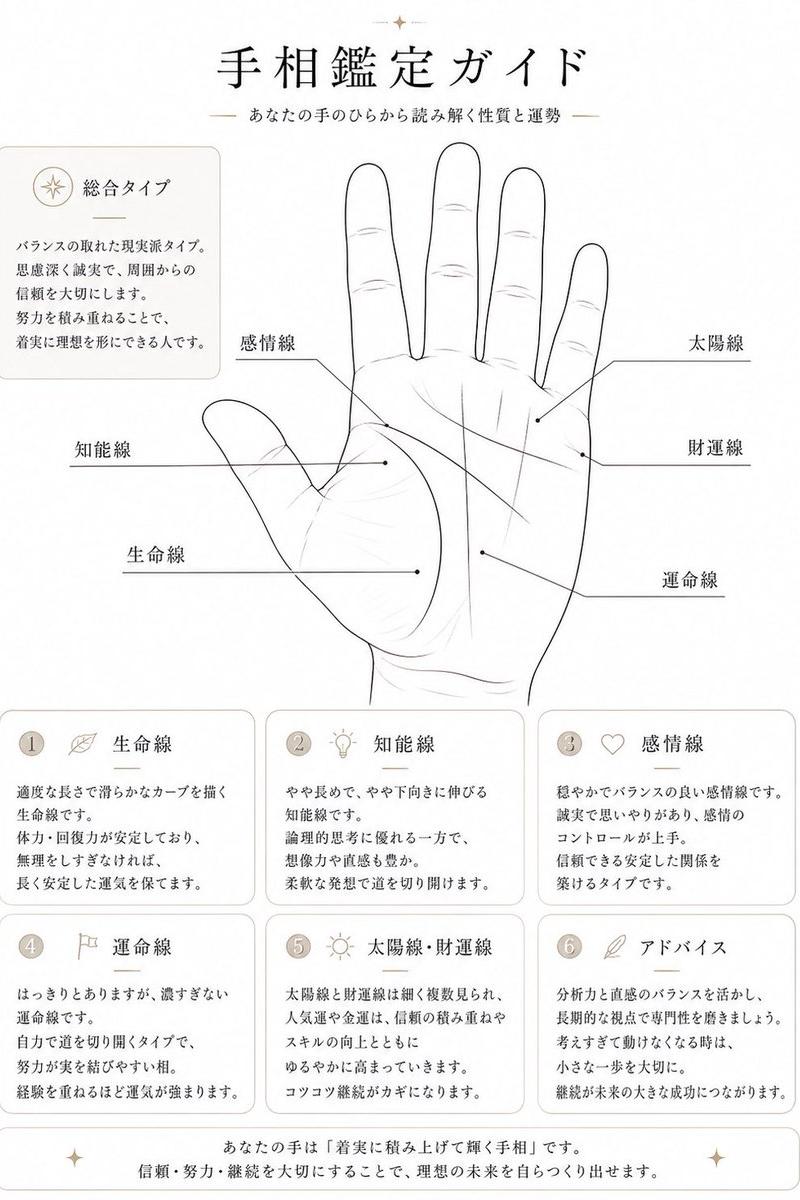 日式手相指南
