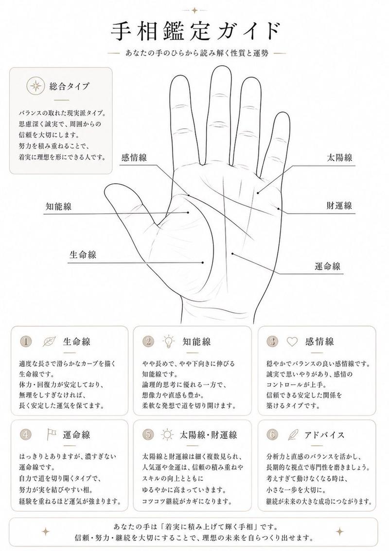 日式手相指南
