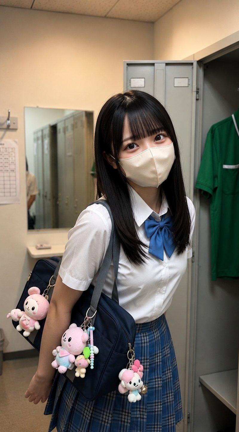 日本女学生抓拍肖像