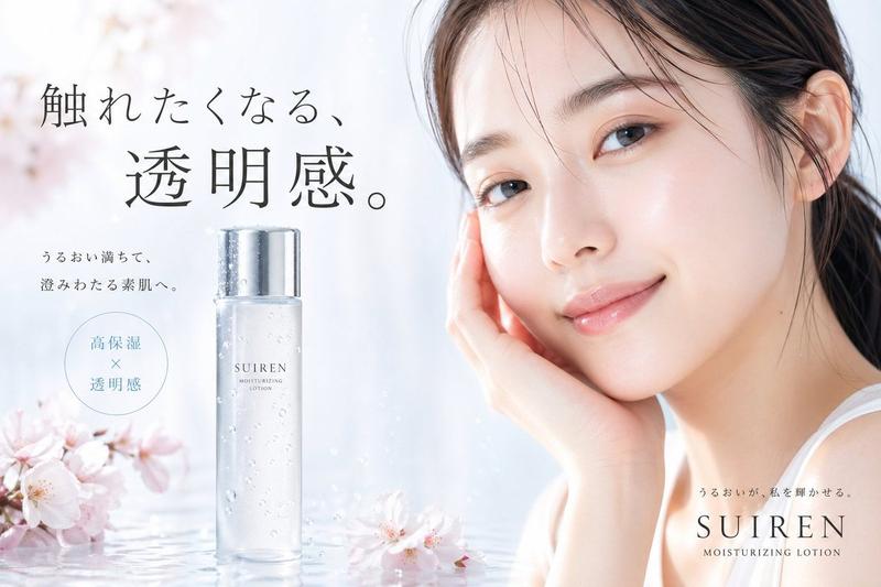日系护肤水广告