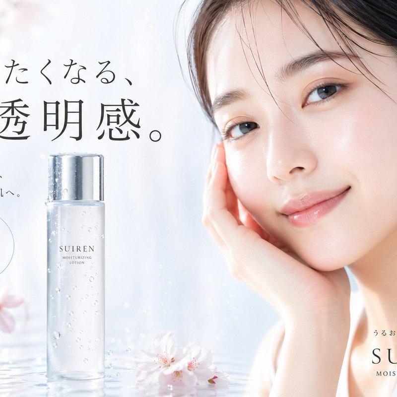 日系护肤水广告