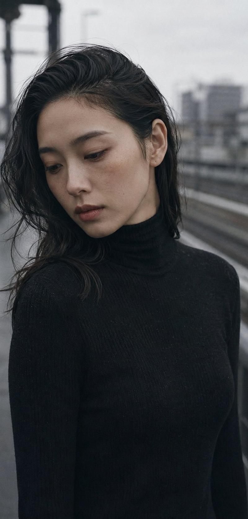 日本女性电影感肖像