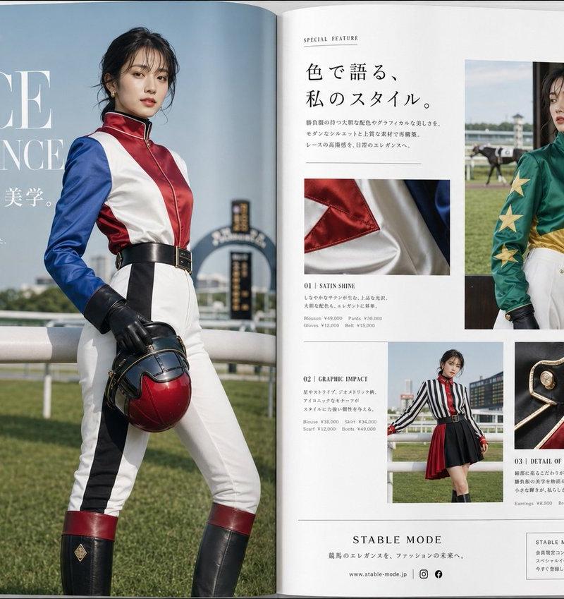 Jockey 时尚杂志内页排版